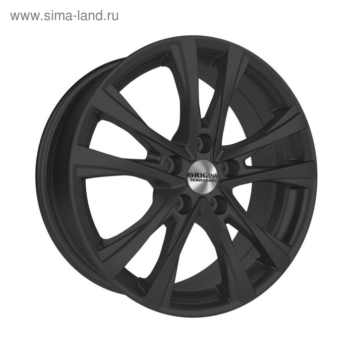 

Диск литой SKAD KL-270 7x17 5x114.3 ET39 d60.1 чёрный-матовый