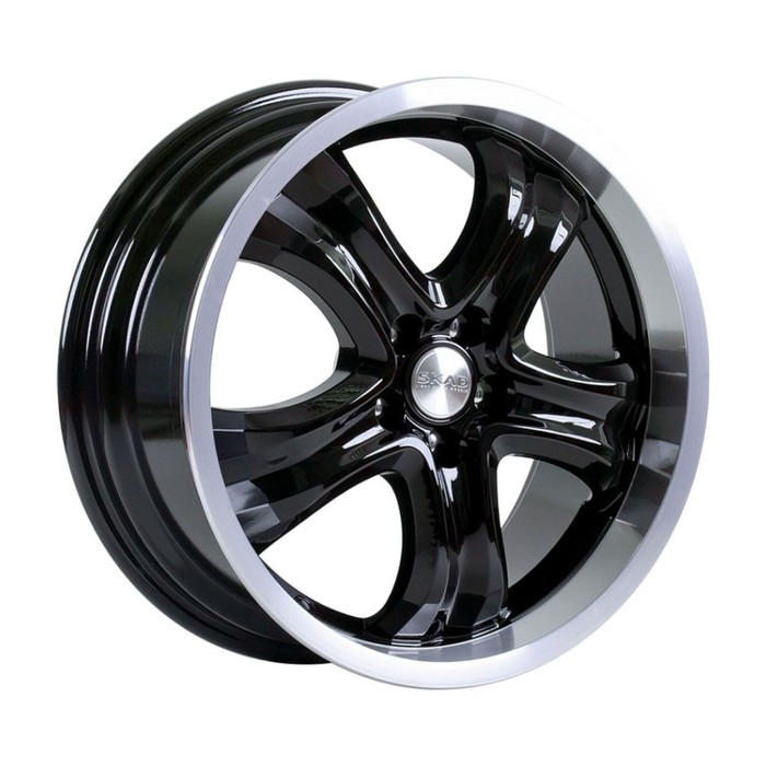 Диск SKAD Вольф(Wolf) 7,5x17 5x120 ET40 d72,6 антрацит алмаз (1850620)