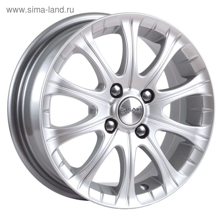 фото Диск литой skad ганимед 5.5x14 4x98 et35 d58.6 селена
