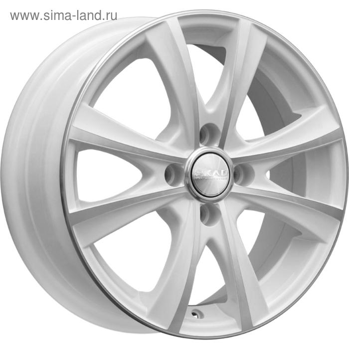 фото Диск литой skad мальта 5.5x14 4x100 et38 d67.1 алмаз-белый