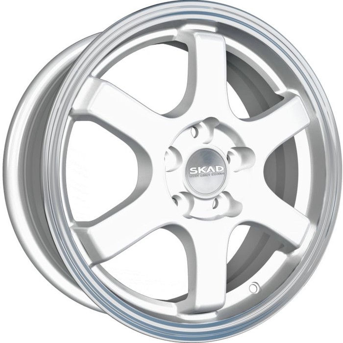 Диск SKAD Киото 6,0x15 4x 98 ET38 d58,6 алмаз белый (2150024)