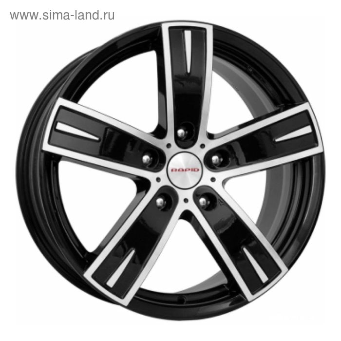 

Диск литой Rapid Онегин (КС472) 8x18 5x108 ET55 d63.35 алмаз-чёрный