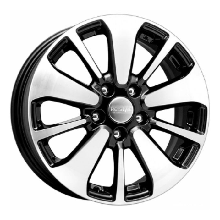 Диск КиК КС688 (ZV Qashqai) 6,5x16 5x114,3 ET40 d66,1 алмаз черный (Арт.64749)