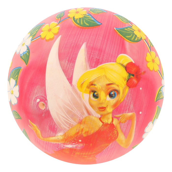 Мяч детский "Фея" 22 см, 60 гр