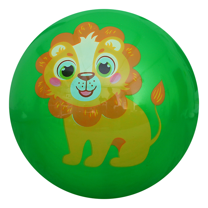 Мяч детский "Львенок" 25 см, 70 гр МИКС