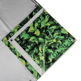 Фотобаннер, 300 × 160 см, с фотопечатью, люверсы шаг 1 м, «Зелёная изгородь» от Сима-ленд