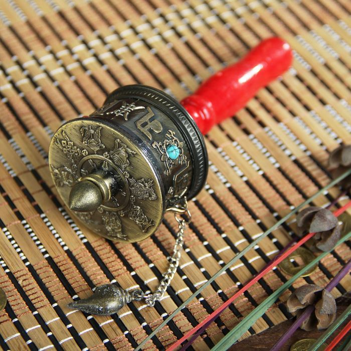 Сувенир "Молитвенный барабан" 14х4,5х4,5 см