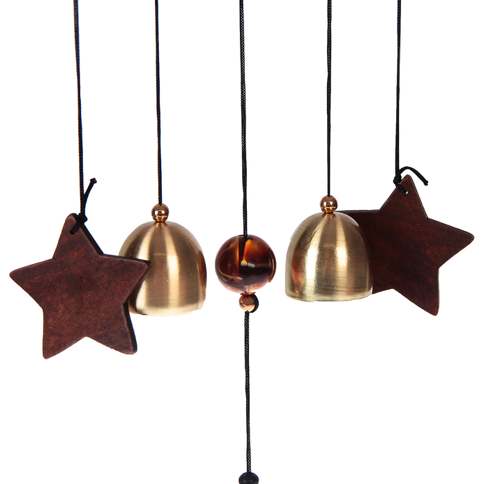 Музыка ветра "Звёзды" 2 колокольчика 60 см