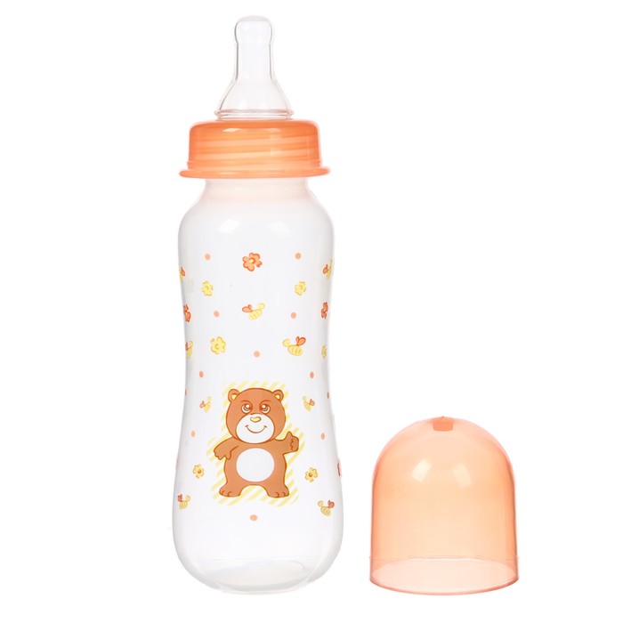 Бутылочка для кормления «Малыши», с талией, 250 мл, цвета МИКС
