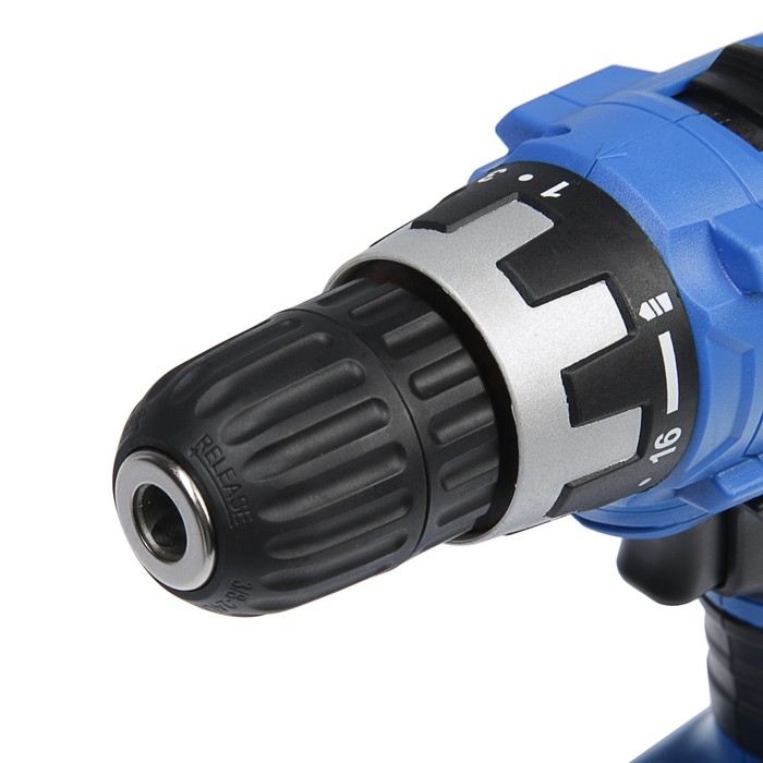 Дрель-шуруповерт TUNDRA comfort аккумуляторный, 12V, 0-350/0-1100 об/мин, 1200mA, DSHA-006-12-04