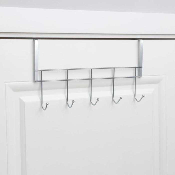 Вешалка надверная, 5 крючков 38х8,5х22,5 см