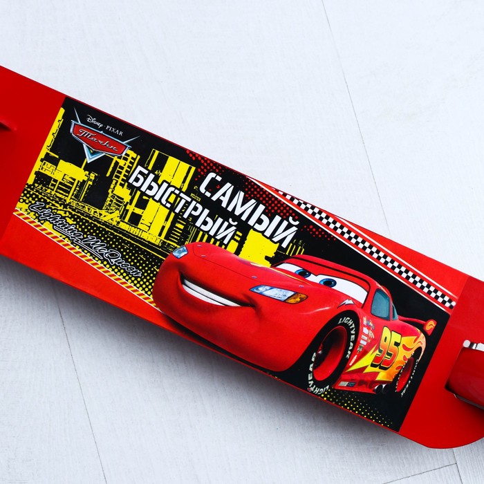 Самокат "Тачки", колеса PVC d=85 мм