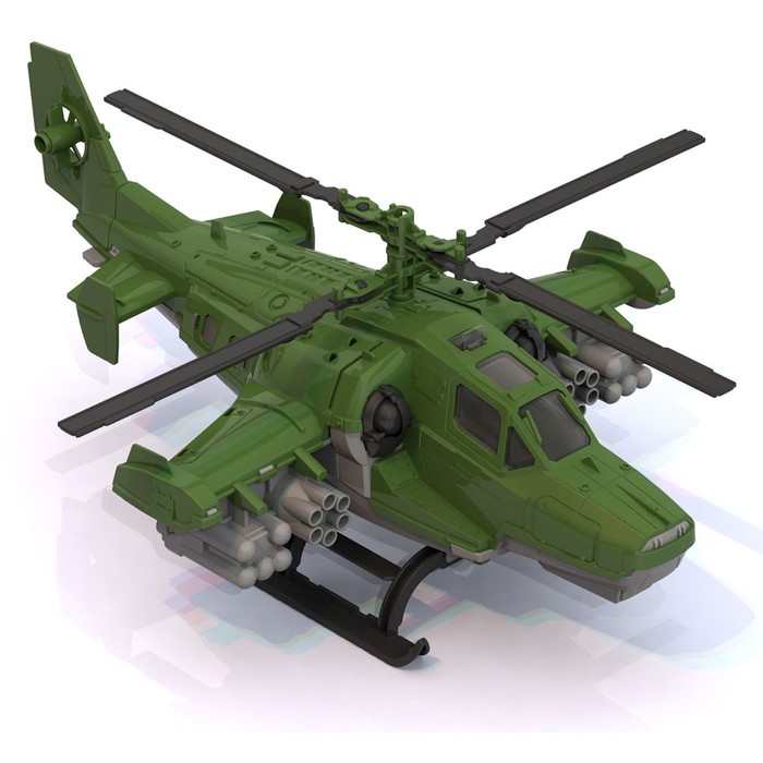 Вертолет «Военный» конструктор бондибон 30 деталей военный десант вертолет 2 в1 в к вв4804