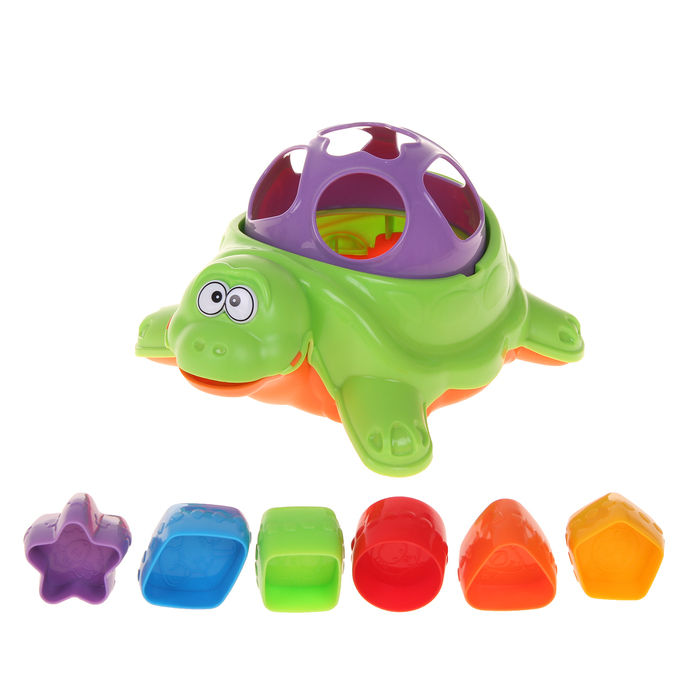 Дидактическая игрушка "Черепаха", МИКС