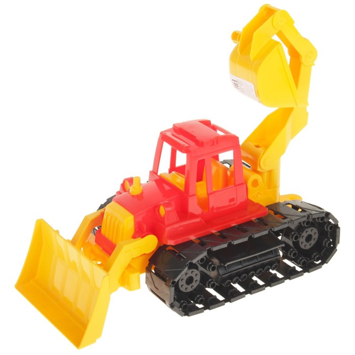 Трактор "Байкал", с грейдером и ковшом, МИКС