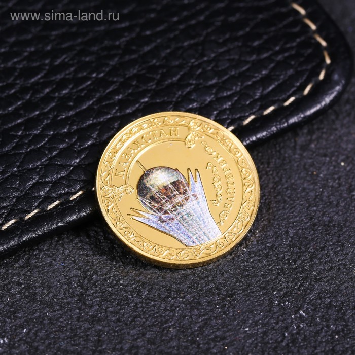 Сувенирная монета «Казахстан», d = 2,2 см, металл