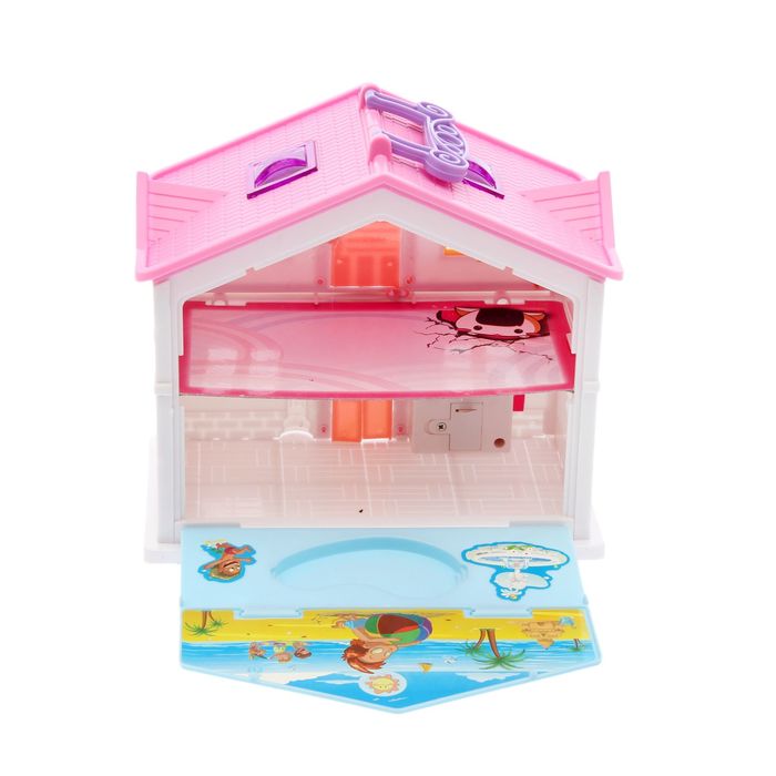 Дом для кукол с фигурками и аксессуарами, световыми и звуковыми эффектами