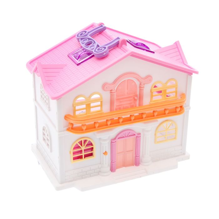 Дом для кукол с фигурками и аксессуарами, световыми и звуковыми эффектами