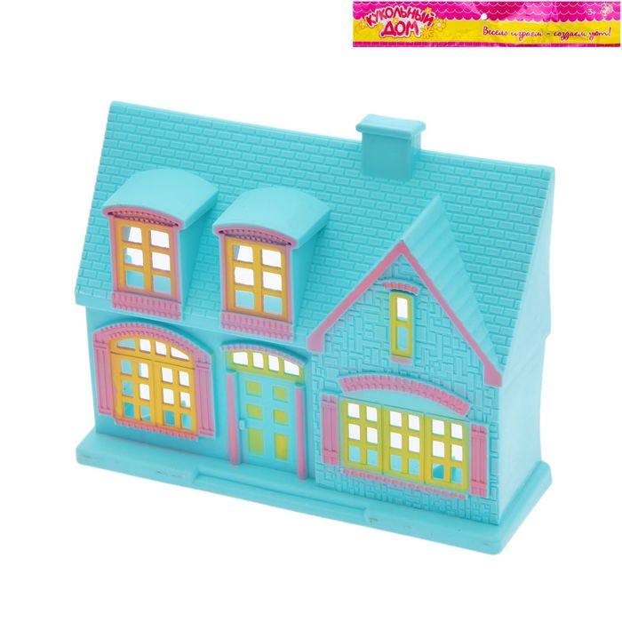 Дом для куклы "Радость" с мебелью, МИКС