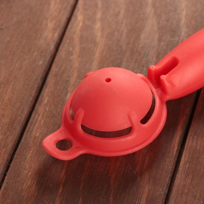 Венчик с разделителем для яиц 36х7 см МИКС