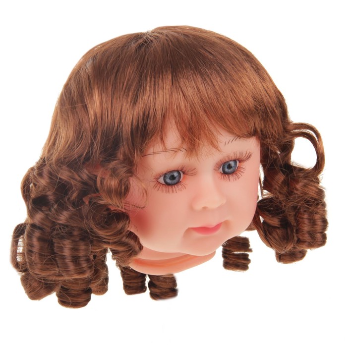 Волосы для кукол "Кудряшки с челкой" размер большой , цвет Р33А