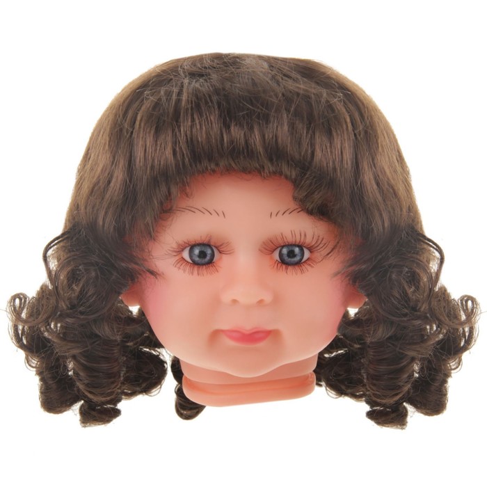 Волосы для кукол "Кудряшки с челкой" размер большой , цвет Р2