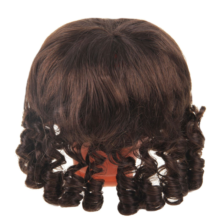 Волосы для кукол "Кудряшки с челкой" размер большой , цвет Р4