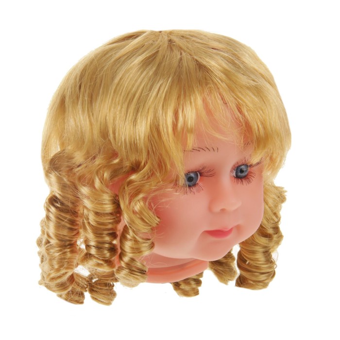 Волосы для кукол "Кудряшки с челкой" размер большой , цвет Р70