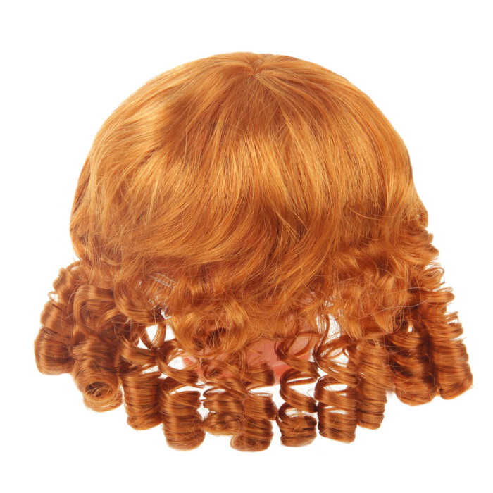 Волосы для кукол "Кудряшки с челкой" размер большой , цвет РС145