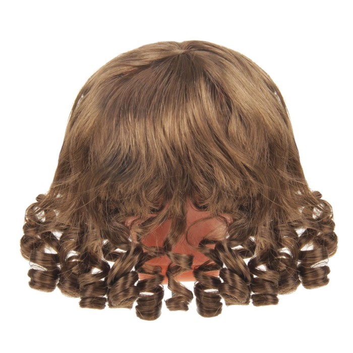 Волосы для кукол "Кудряшки с челкой" размер большой , цвет Р6
