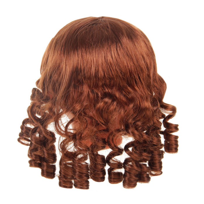 Волосы для кукол "Кудряшки с челкой" размер большой , цвет Р30А