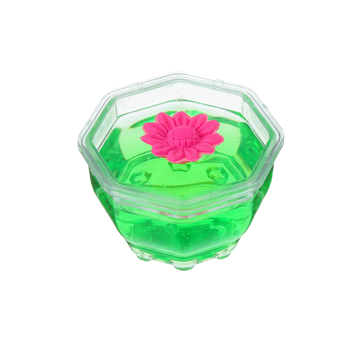 Лизун твёрдый "Растущий цветок", цвета МИКС