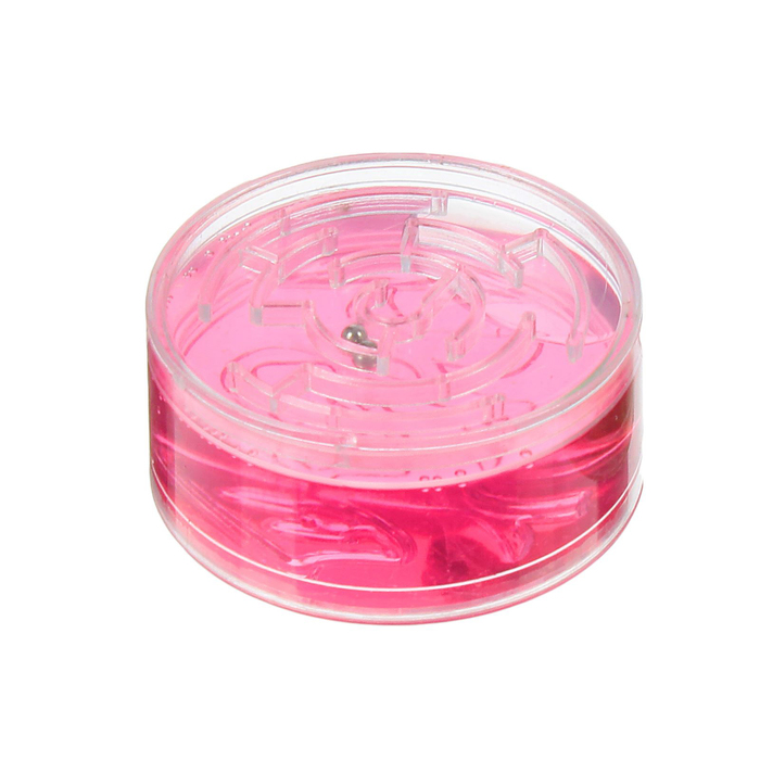 Лизун твёрдый с головоломкой, цвета МИКС