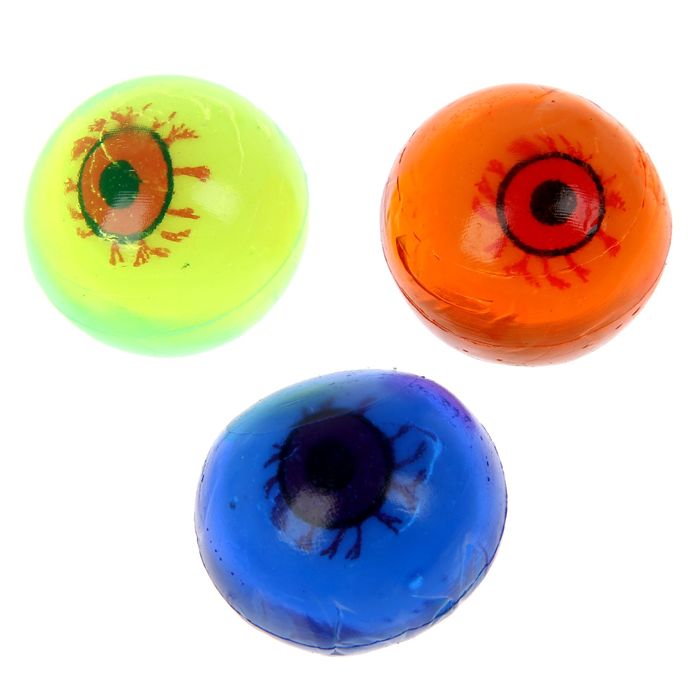 Липучка "Глаз", цвета МИКС