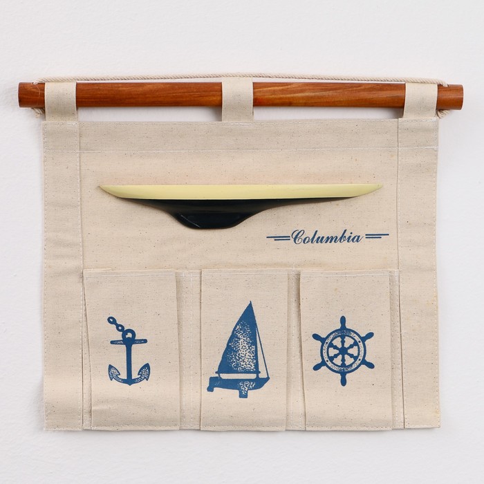 Панно настенное «Яхт-клуб», микс, 36 х 31 х 2,5 см