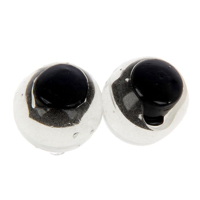 Липучка "Глаза" набор 2 штуки, светоотражающий