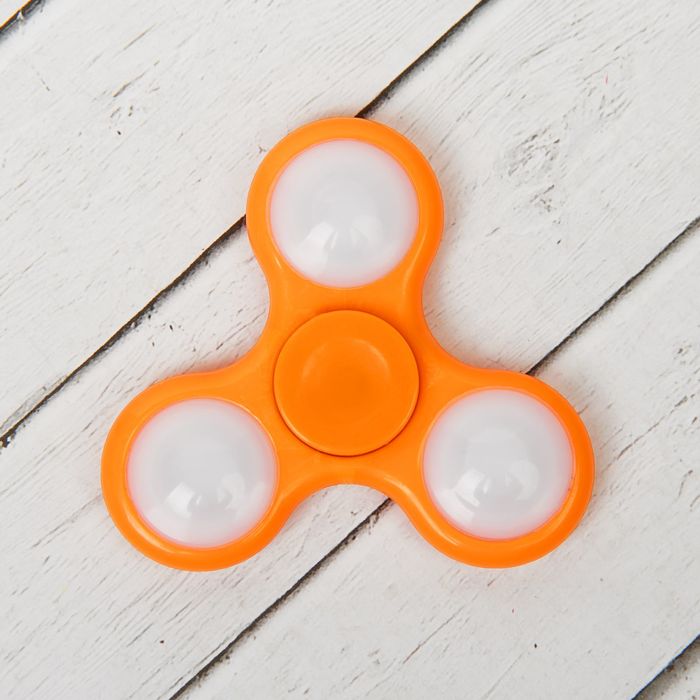 Спиннер LED light Жёлтый