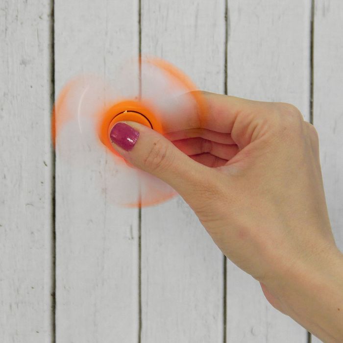 Спиннер LED light Жёлтый