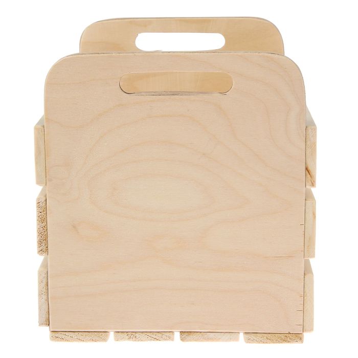 Ящик деревянный, с ручками