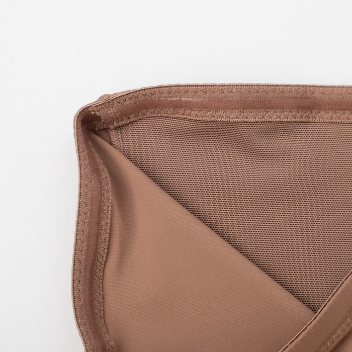 Трусы стринги корректирующие высокие ONLITOP Skulptor, размер 42-44, цвет шоколадный