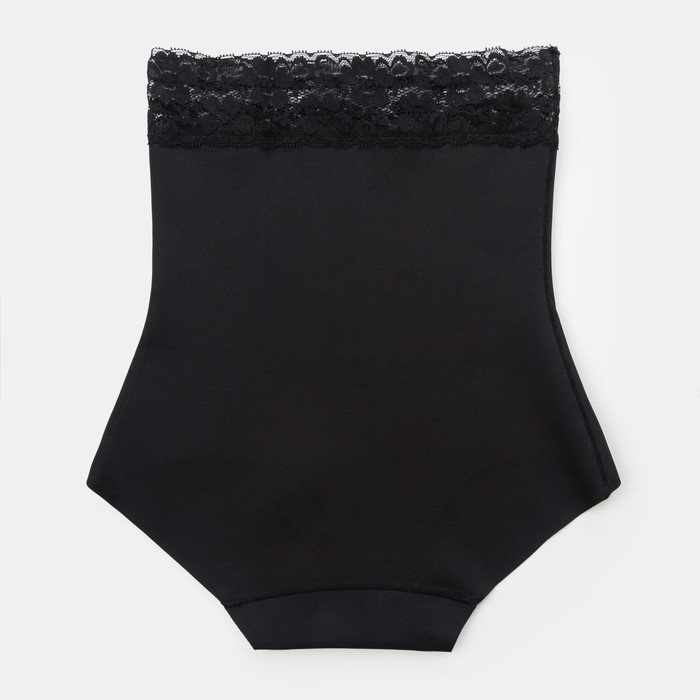 Трусы слипы корректирующие высокие ONLITOP Skulptor, размер 46-48, цвет чёрный