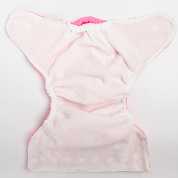 Многоразовый подгузник «Для малышек», на кнопках, цвета МИКС