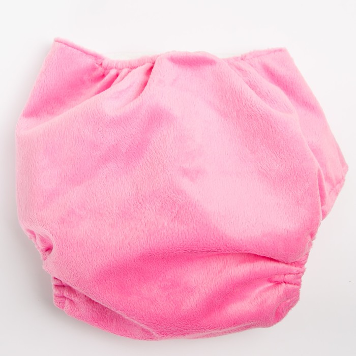 Многоразовый подгузник «Для малышек», на кнопках, цвета МИКС