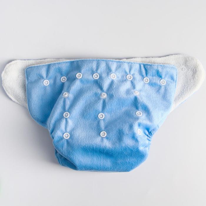 Многоразовый подгузник «Для мальчишек», на кнопках, цвета МИКС