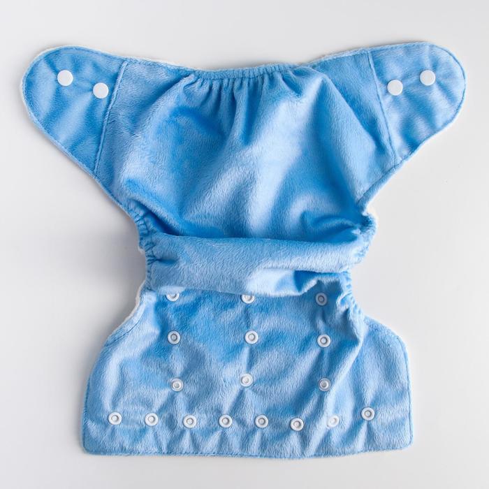 Многоразовый подгузник «Для мальчишек», на кнопках, цвета МИКС