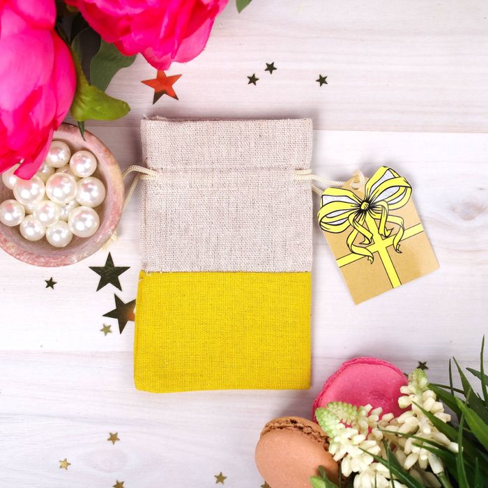 Мешочек подарочный "Поздравляю", 8 х12 см