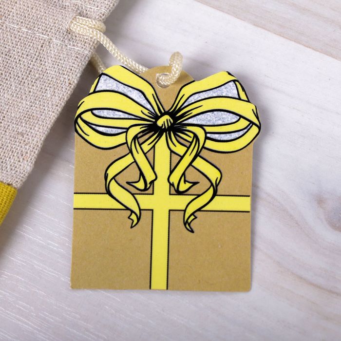 Мешочек подарочный "Поздравляю", 8 х12 см