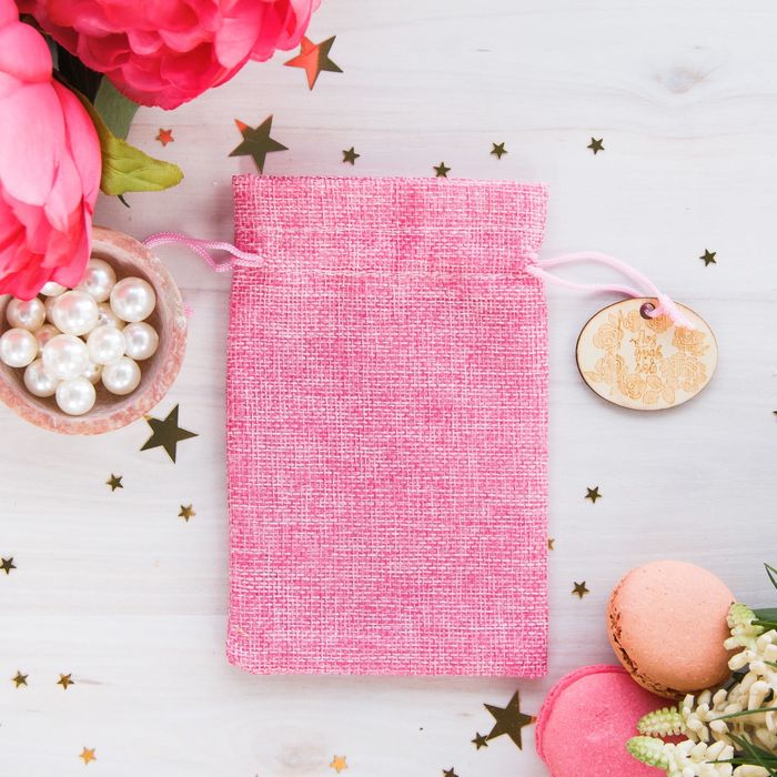 Мешочек подарочный "Поздравляю", 10 х16 см