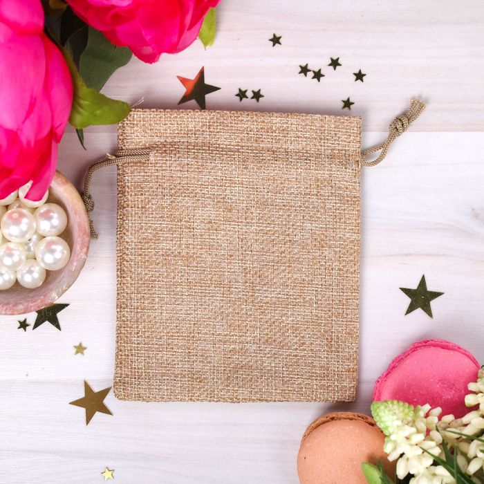 Мешочек подарочный "Желаю счастья", 10 х12 см