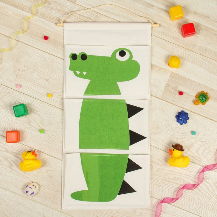 Кармашек подвесной водонепроницаемый "Крокодил"